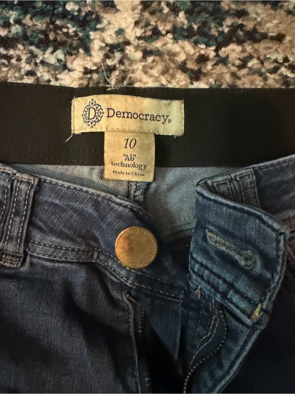 Democracy Women's Medium Blue Skinny Jeans